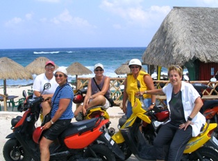 Biker Babes of Cozumel