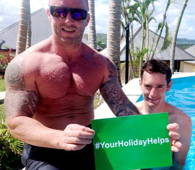 Vanuatu Visitors #YourHolidayHelps